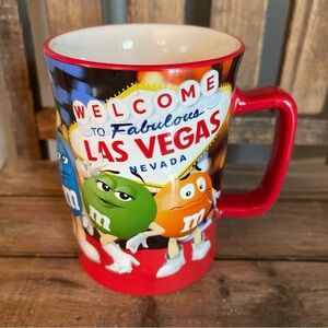M&M'S 2018 - Las Vegas Red, Green & Orange Ceramic Mug - Nevada